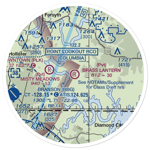 Someday Ranch Airport (MU24) VFR Sectional Sticker (20 mile)