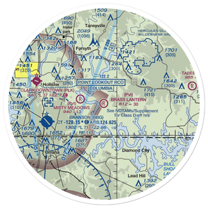 Someday Ranch Airport (MU24) VFR Sectional Sticker (30 mile)