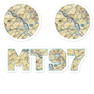 Frampton Airport (MT97) VFR Sectional Sticker Pack