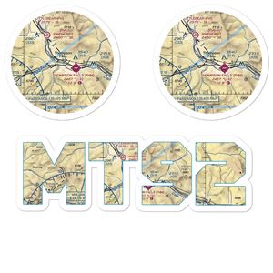 Dave's Landing Seaplane Base (MT92) VFR Sectional Sticker Pack