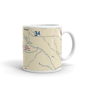 Oglesby Farms Inc Airport (MT87) VFR Sectional  Mug