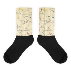 Oglesby Farms Inc Airport (MT87) VFR Sectional Socks