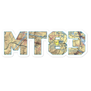 Ten Mile Airport (MT83) VFR Sectional Sticker