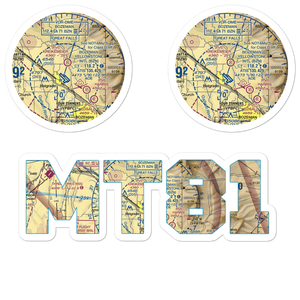 Thompson Field (MT81) VFR Sectional Sticker Pack