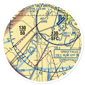 Smith Farms Airport (MT76) VFR Sectional Sticker (20 mile)