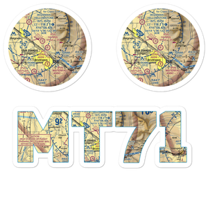 Edsall Field (MT71) VFR Sectional Sticker Pack