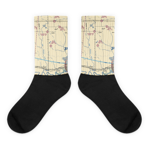 Zerbe Airport (MT51) VFR Sectional Socks