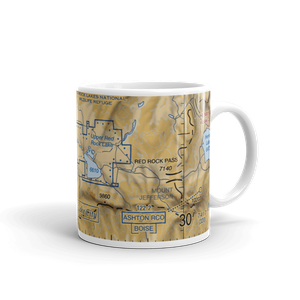 Lakeview Airport (MT46) VFR Sectional  Mug