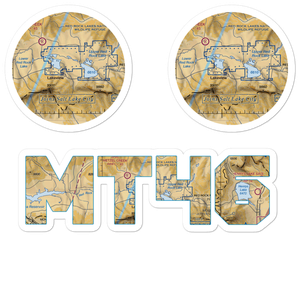 Lakeview Airport (MT46) VFR Sectional Sticker Pack