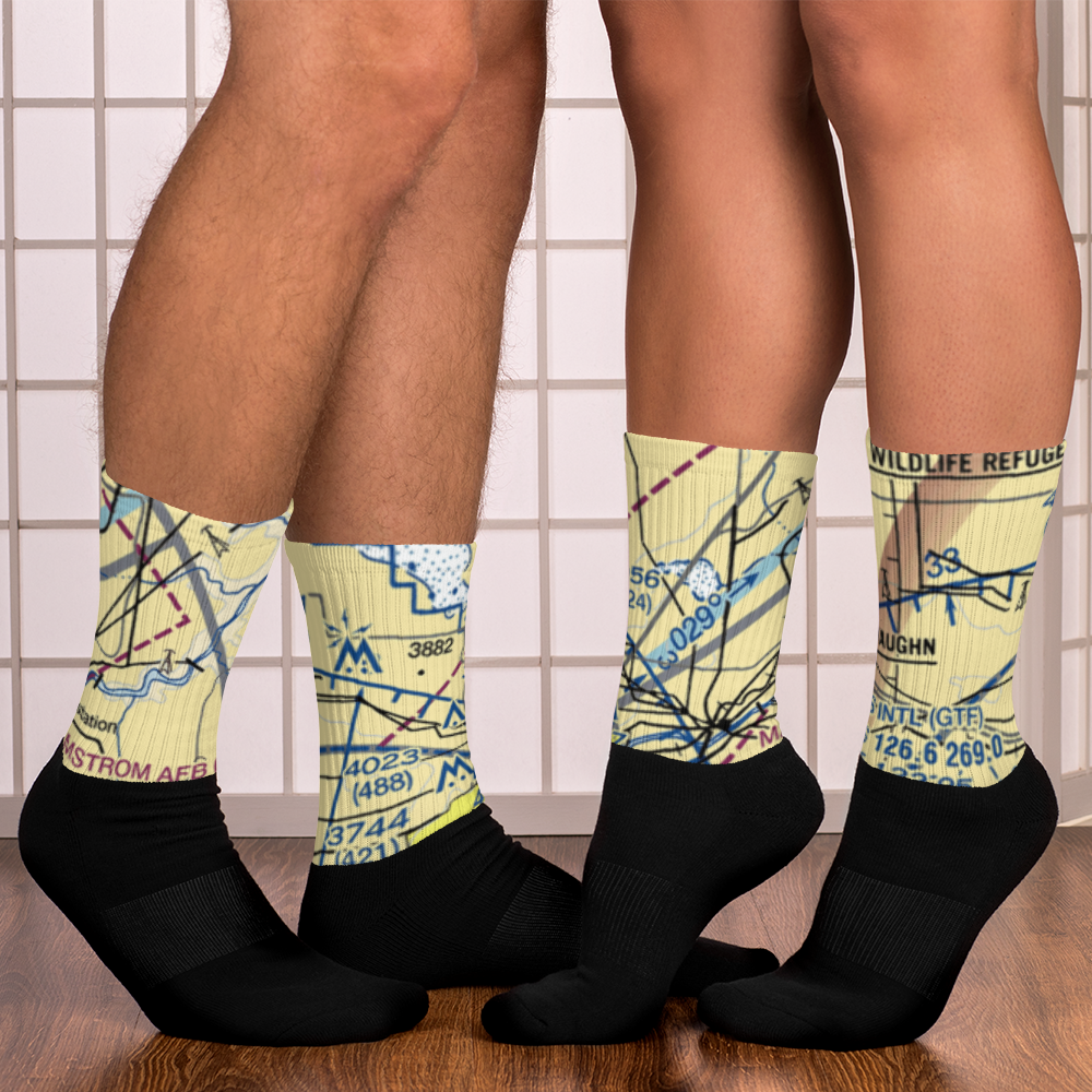 Horner Field (MT40) VFR Sectional Socks 