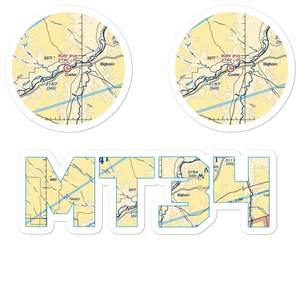 Ruff Airport (MT34) VFR Sectional Sticker Pack
