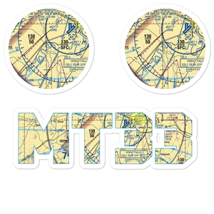 Bair Airport (MT33) VFR Sectional Sticker Pack