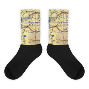 Beacon Star Antique Airfield (MT24) VFR Sectional Socks