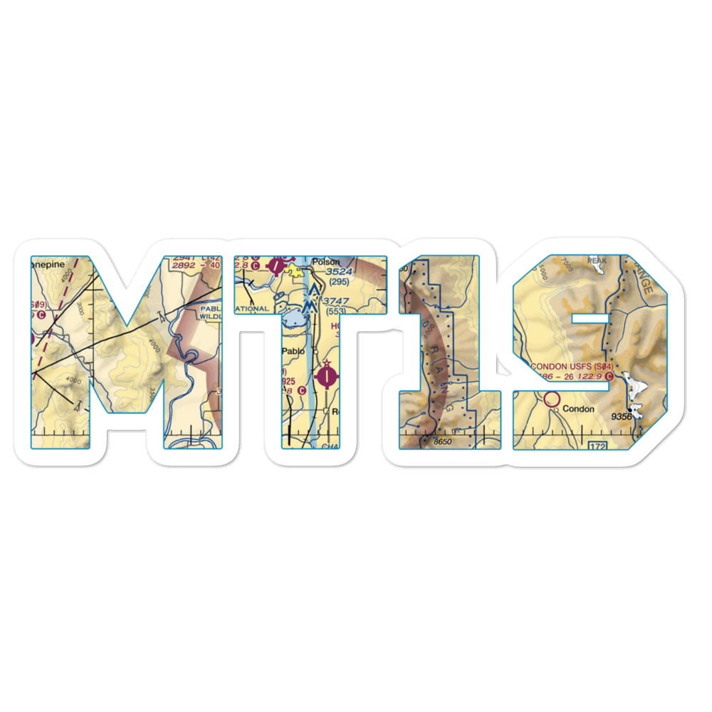 Hoversland Airport (MT19) VFR Sectional Sticker 