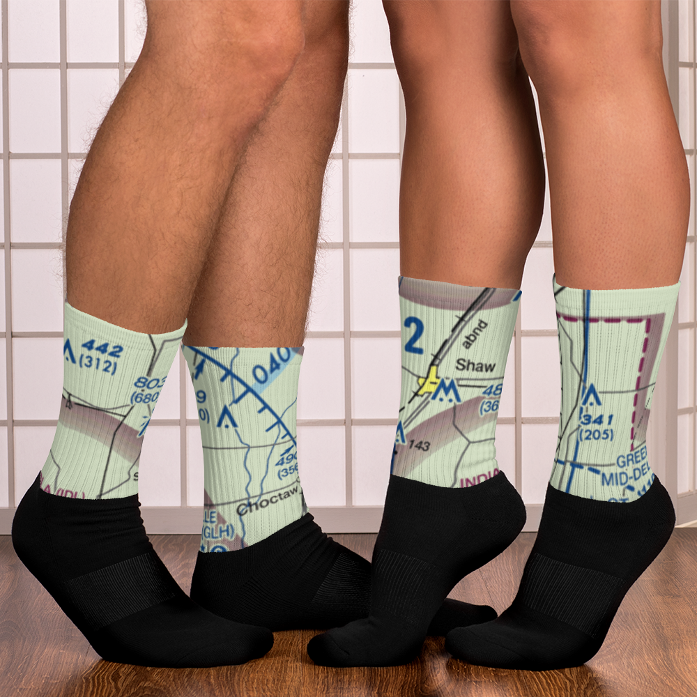 Skelton Airport (MS85) VFR Sectional Socks 