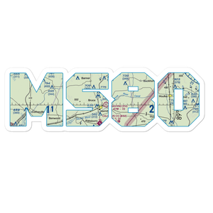 Hasting Airpark (MS80) VFR Sectional Sticker