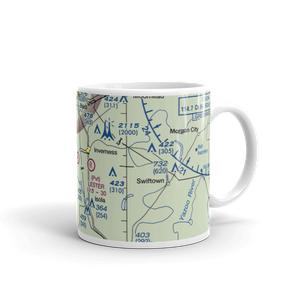 Lang Flying Service Airport (MS77) VFR Sectional  Mug