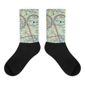Mc Lain  -Calico Airport (MS70) VFR Sectional Socks
