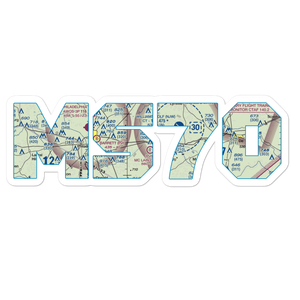 Mc Lain  -Calico Airport (MS70) VFR Sectional Sticker