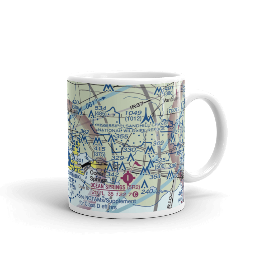 Kennedy Executive Airport (MS66) VFR Sectional  Mug 