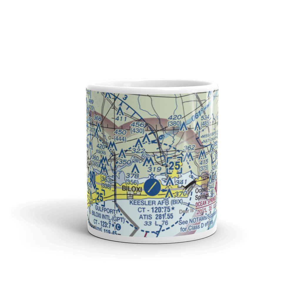 Kennedy Executive Airport (MS66) VFR Sectional  Mug 