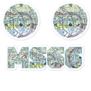 Kennedy Executive Airport (MS66) VFR Sectional Sticker Pack