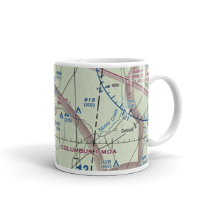 Rye Field (MS63) VFR Sectional  Mug