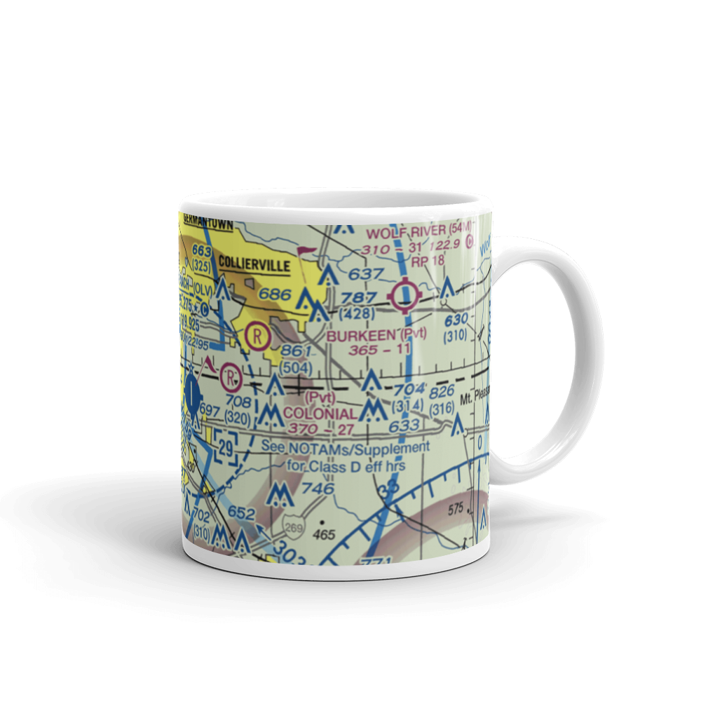 Davis Field (MS62) VFR Sectional  Mug 