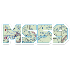 Valley of The Moon Airport (MS59) VFR Sectional Sticker