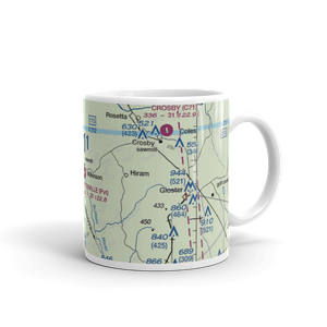 Fred Netterville Lbr Co Wilkinson Commnty Airport (MS57) VFR Sectional  Mug