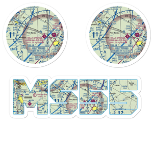 Schloss Adlers Airport (MS55) VFR Sectional Sticker Pack