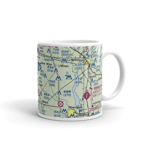 Leuth Flying Service Airport (MS52) VFR Sectional  Mug