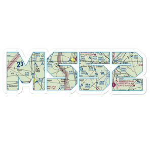Leuth Flying Service Airport (MS52) VFR Sectional Sticker