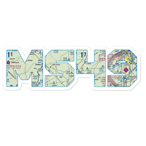 Mc Gehee Air Park (MS49) VFR Sectional Sticker