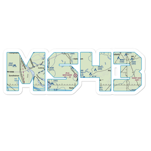 Whitaker Airport (MS43) VFR Sectional Sticker