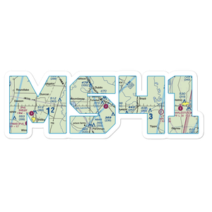 Flying Y Service Airport (MS41) VFR Sectional Sticker