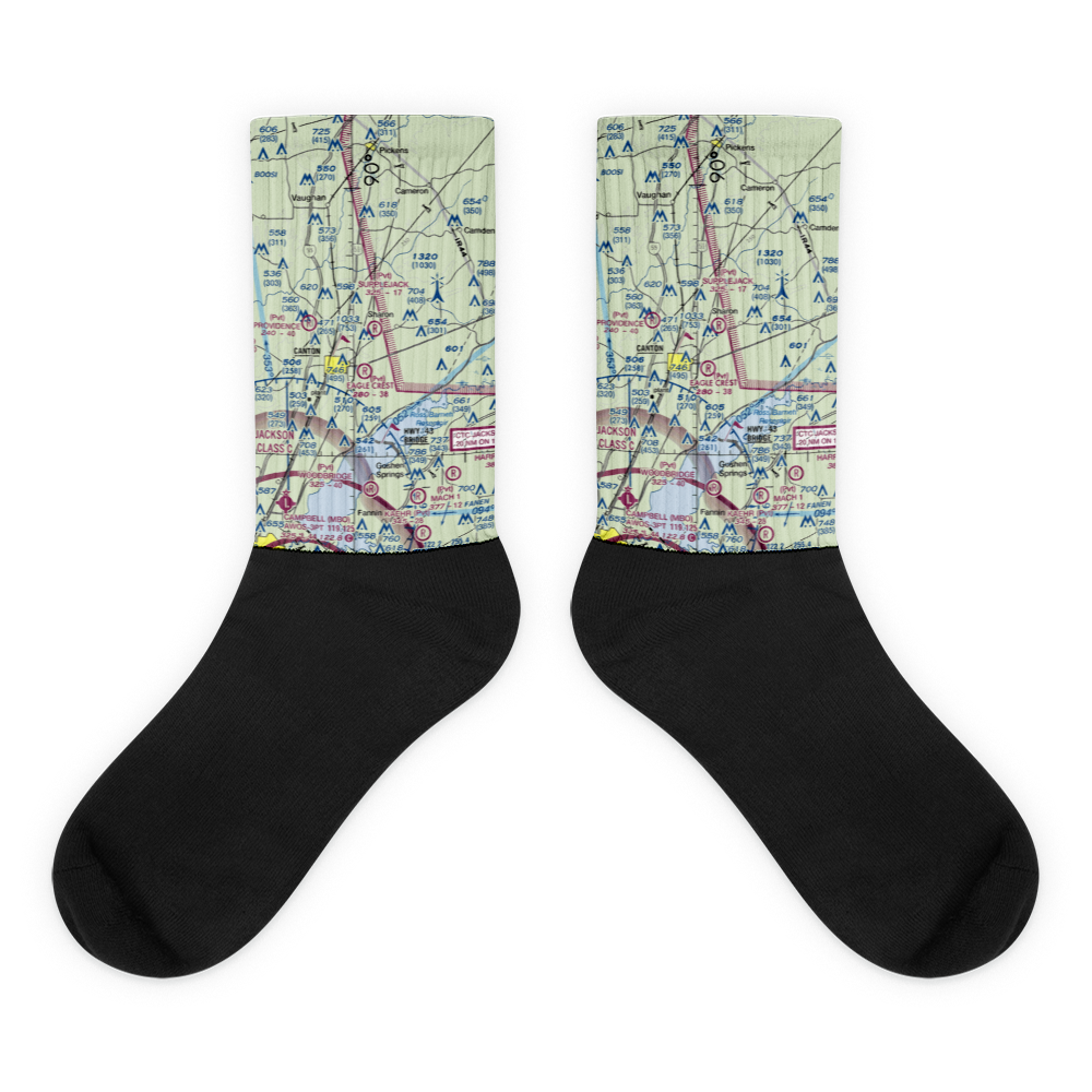 Supplejack Airport (MS36) VFR Sectional Socks 