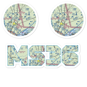 Supplejack Airport (MS36) VFR Sectional Sticker Pack