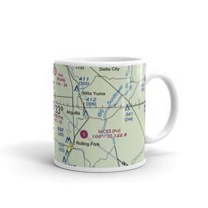 Wade Airport (MS35) VFR Sectional  Mug