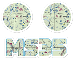 Wade Airport (MS35) VFR Sectional Sticker Pack