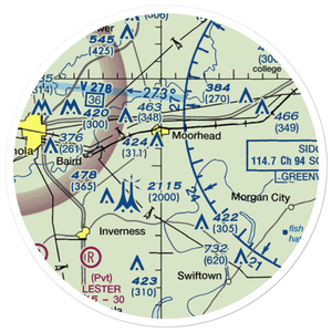 Hobbs Airport (MS33) VFR Sectional Sticker (20 mile)