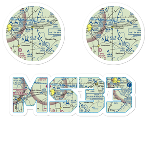 Hobbs Airport (MS33) VFR Sectional Sticker Pack