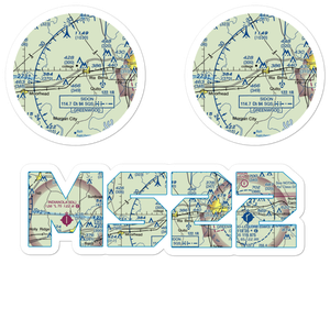 Murphey Flying Service Airport (MS22) VFR Sectional Sticker Pack