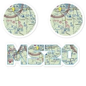 Newell Flying Service Airport (MS20) VFR Sectional Sticker Pack