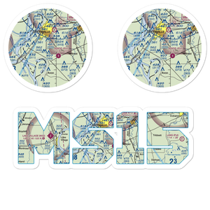 Country Club Airport (MS15) VFR Sectional Sticker Pack