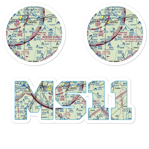 Mohr Farm Airport (MS11) VFR Sectional Sticker Pack