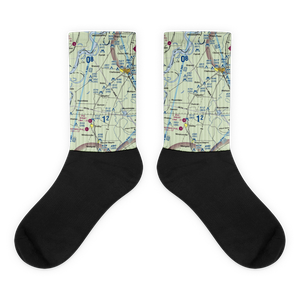 Glidwell Flying Service Airport (MS09) VFR Sectional Socks