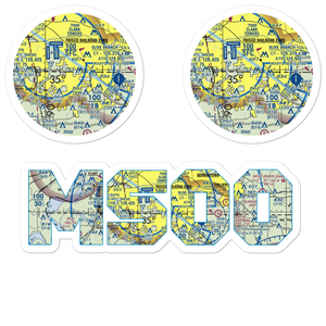 Double O Ranch Airport (MS00) VFR Sectional Sticker Pack