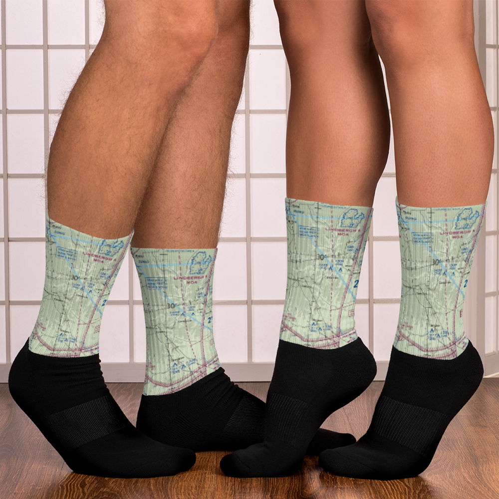 Ray Johnson Inc Airport (MO96) VFR Sectional Socks 