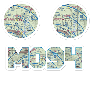Starr Airport (MO94) VFR Sectional Sticker Pack